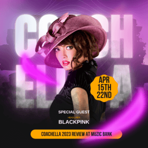 The poster of BLACKPINK Coachella 2023